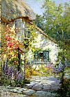 Alfred de Breanski A Home in Devon painting